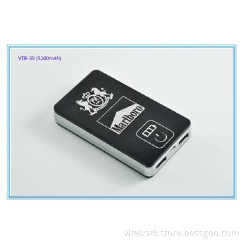 2013 nice gift 5200 mAh slim power bank for smartphone.tablets,PSP etc